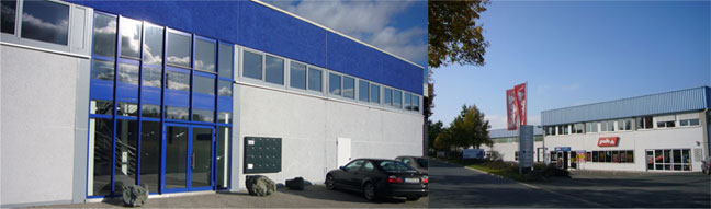 unser Bürogebäude in Hof bzw. Bayreuth