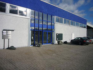 Gewerbeimmobilien im Bürocenter, Hof
